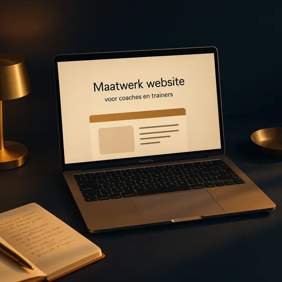 Maatwerk website vs. template: wat is het verschil voor coaches?