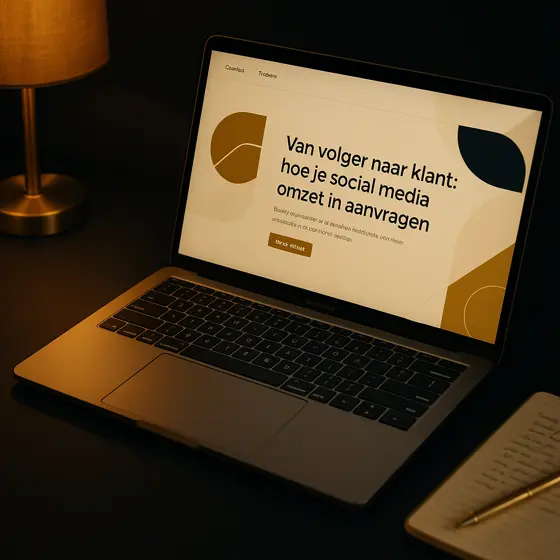 Van volger naar klant: hoe je social media omzet in aanvragen