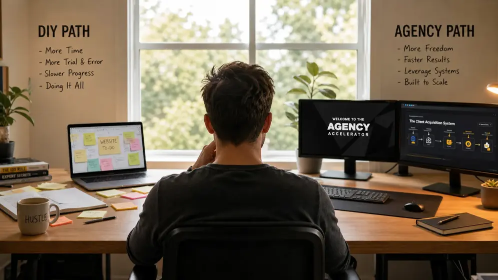 Website laten maken of zelf bouwen als coach? De eerlijke afweging