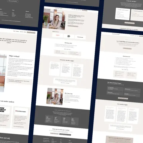 Praktijk Mama Mentaal — website screenshot