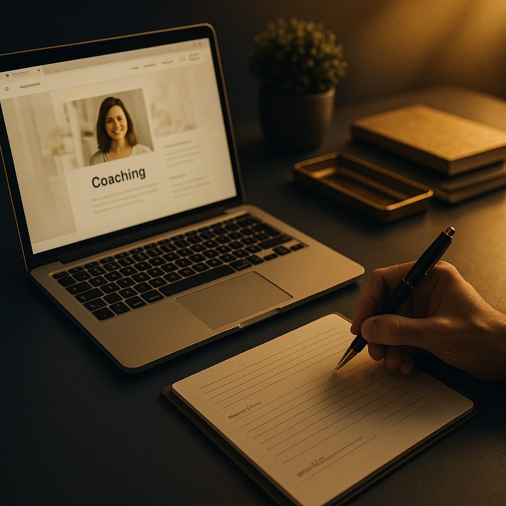 Coach neemt beslissing over LinkedIn aanpak om structureel website traffic te genereren